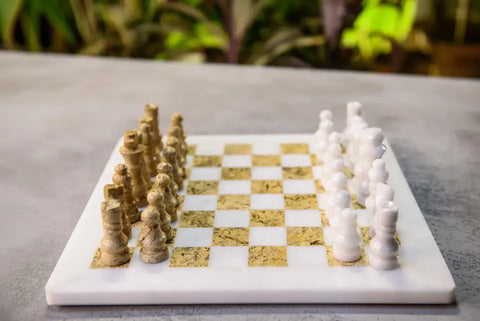 White & Coral Chess