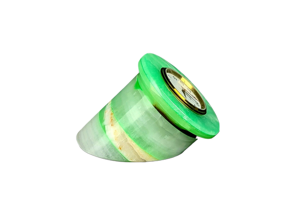 Green Onyx Paper Weight Clock