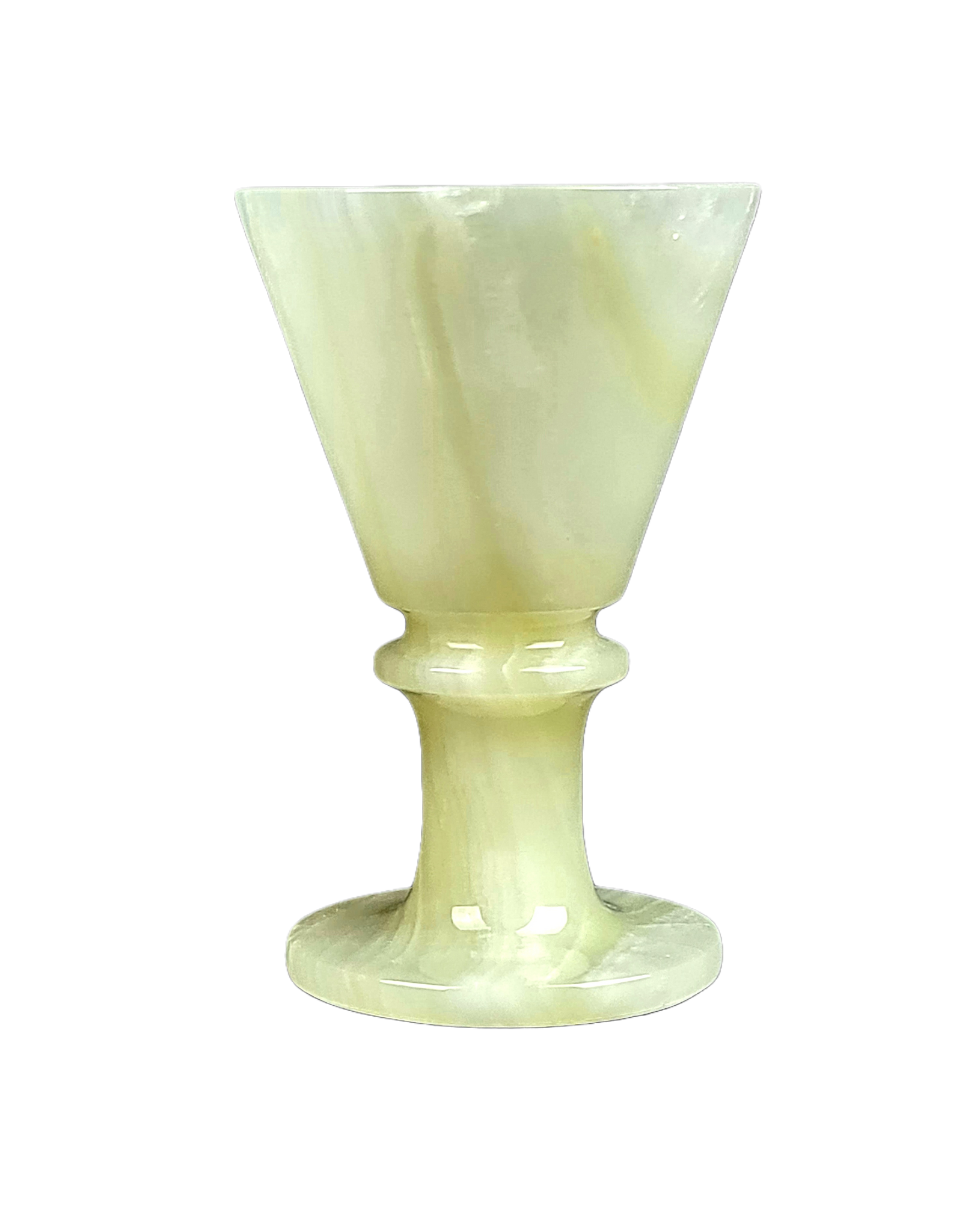 Onyx Goblets (Set of 6), Onyx Wine Glasses, Marble carved glasses