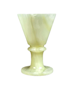 Onyx Goblets (Set of 6), Onyx Wine Glasses, Marble carved glasses