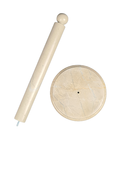 Onyx Kitchen Roll Holder Beige