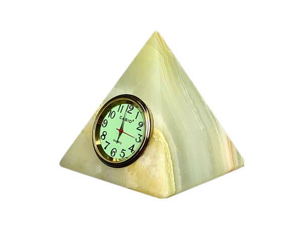 Triangle Clock Paper Weight