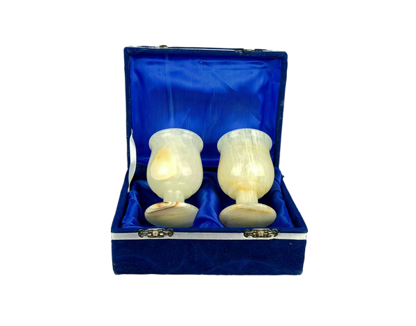 Onyx Stone Wine Glass