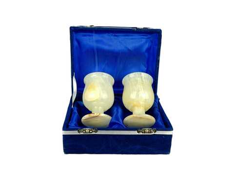 Onyx Stone Wine Glass