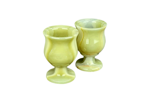 Onyx Goblets (Set of 2), Onyx Wine Glasses, Marble carved glasses