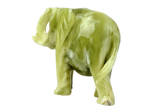 Elephant Ornament Sculpture Hand Crafted in Marble