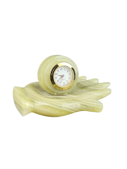 Onyx Table Clock