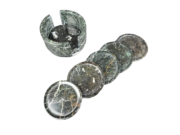 Onyx Coaster Set Black