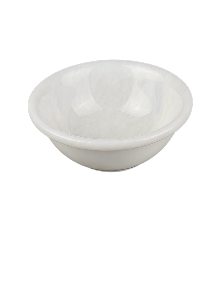 White Onyx Bowl
