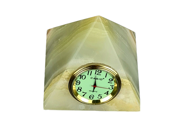 Triangle Clock Paper Weight