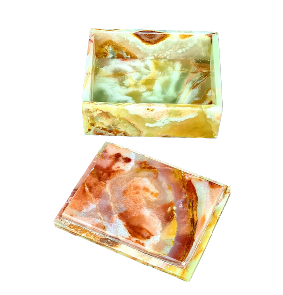 Onyx Jewellery Box / Cigar Case