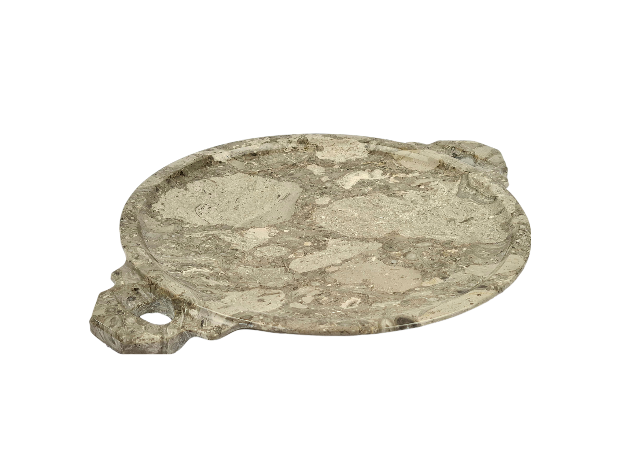 Fossil Onyx Hand Crafted Serving Tray Set