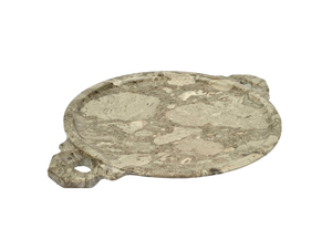 Fossil Onyx Hand Crafted Serving Tray Set