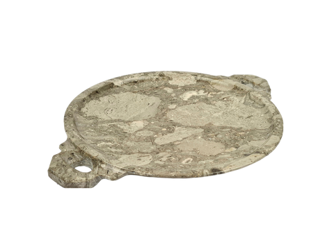 Fossil Onyx Hand Crafted Serving Tray Set